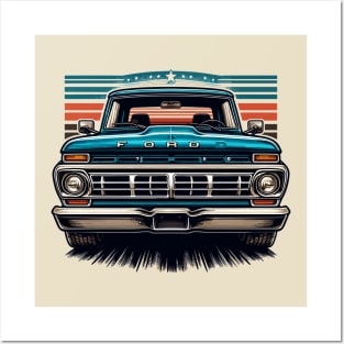 Ford F100 Posters and Art